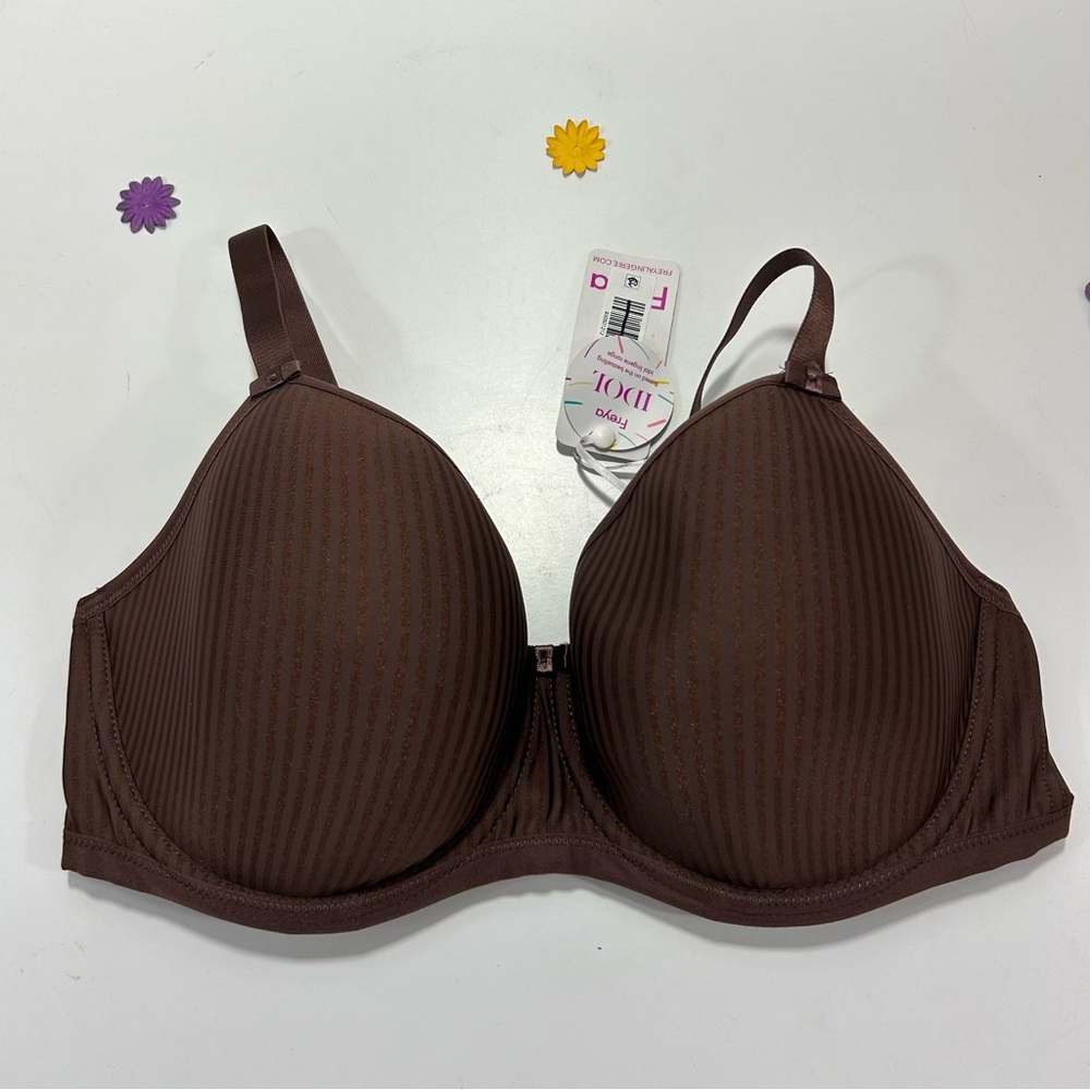 Freya Brown Idol Balcony T-Shirt Bra 36DD NWT